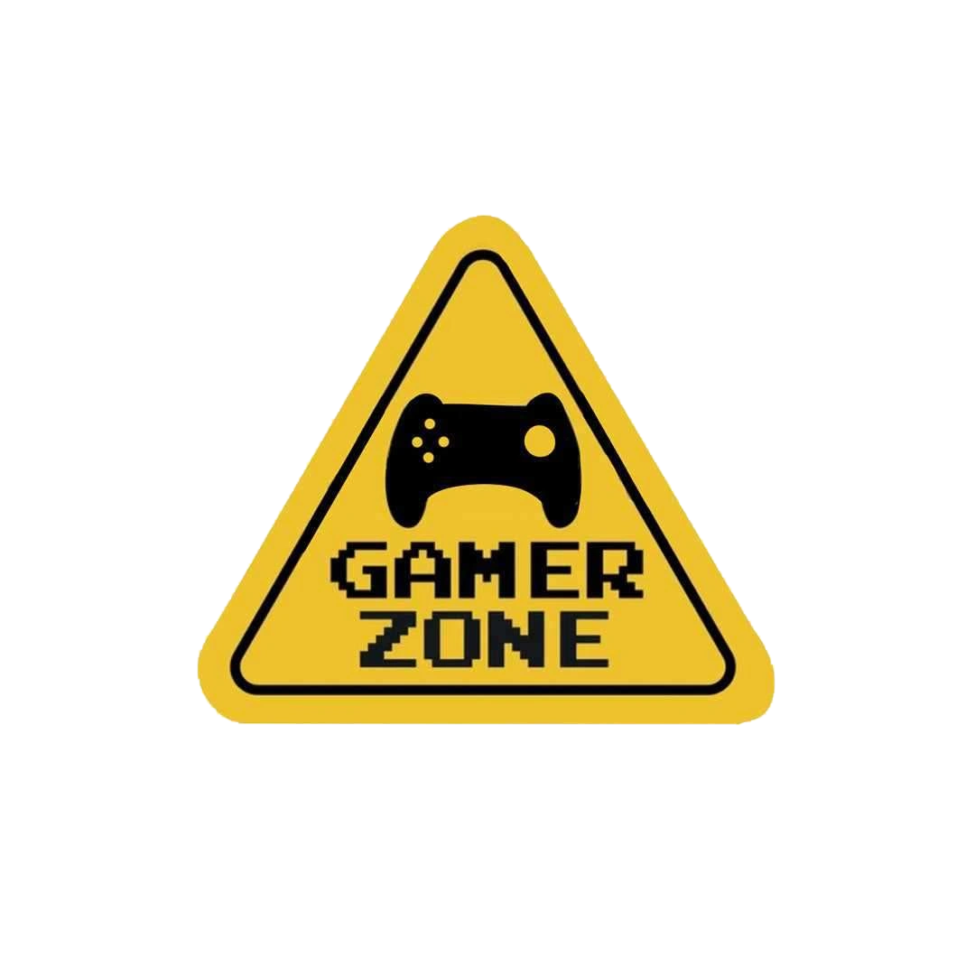 Gamer Zone Sticker